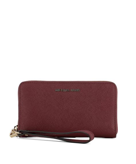 michael kors bordeaux wallet